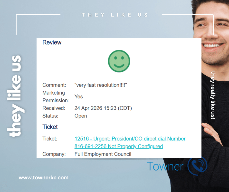 Urgent telecom support fixing business phone system issue in Kansas City